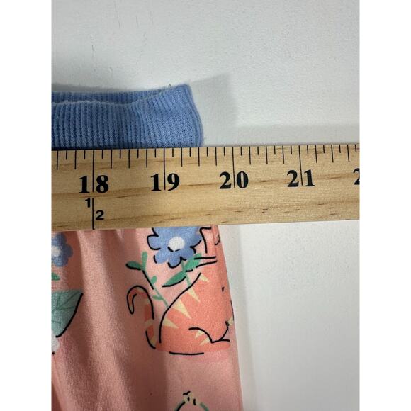 Nite Nite Munki Munki Pajama Pants Lot 2X Cats Garden Camper Soft Tie Waist - Picture 11 of 11